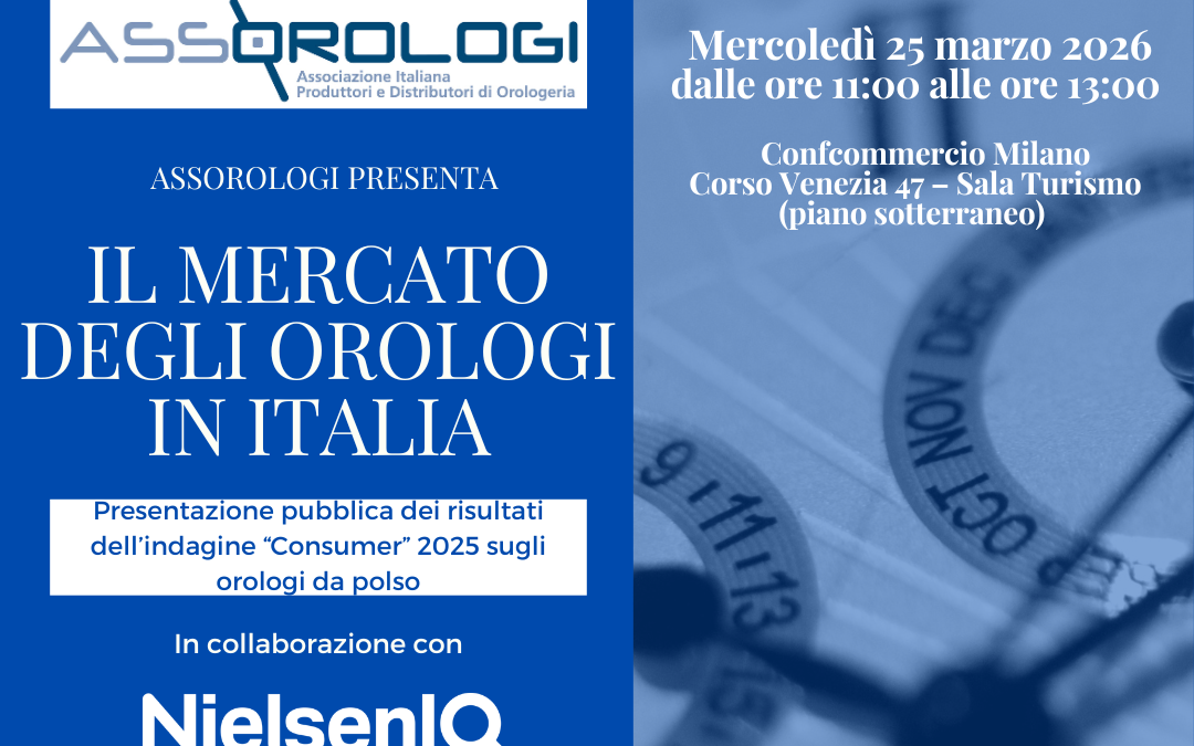 IL MERCATO DEGLI OROLOGI IN ITALIA
